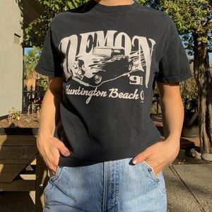 brandy melville demon huntington beach shirt